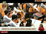 Concierto de la nueva Orquesta Sinfónica Nacional Infantil deleitó al público caraqueño