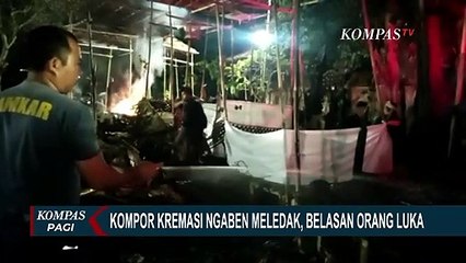 Belasan Orang Luka akibat Kompor Kremasi di Upcara Ngaben Meledak!