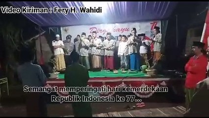 Warga Desa Plososari Gelar Tasyakuran HUT RI ke - 77