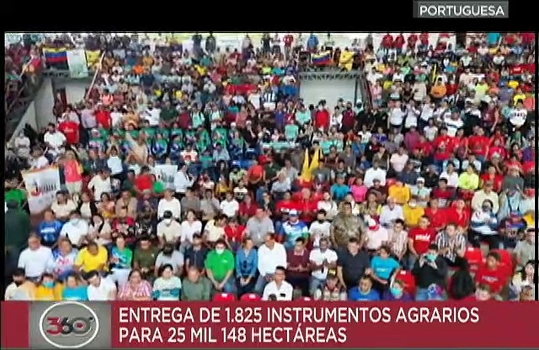 Portuguesa | Entregan 1.825 instrumentos agrarios para producir en más de 25 mil hectáreas