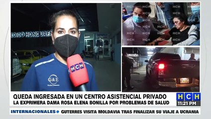 Abogada de ex primera dama Rosa Elena Bonilla: “No la han podido estabilizar, se imaginan su crisis”