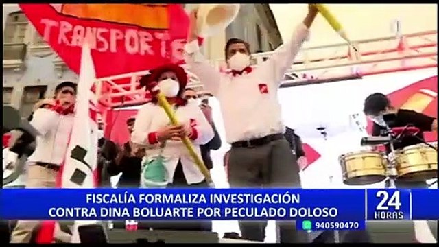 Dina Boluarte: Fiscalía formaliza investigación preparatoria por peculado doloso