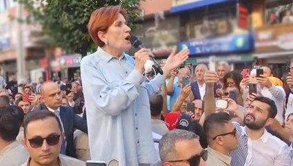 Akşener'in isyanı, esnaf ziyaretine damga vurdu: Ben hangisiyim karar verin!