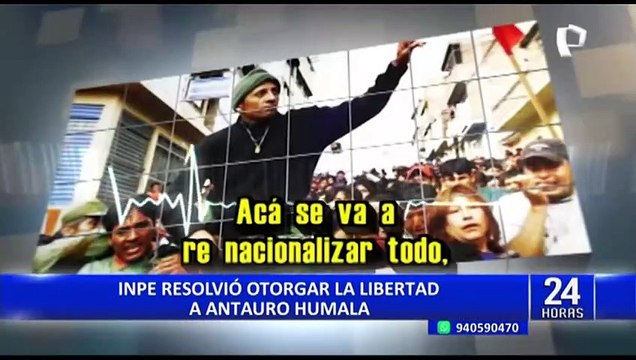 INPE: Antauro Humala Tasso sale libre por redención de la pena por trabajo y educación