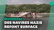 Les épaves de navires nazis refont surface avec la sécheresse