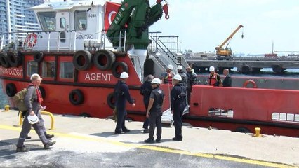 BM GENEL SEKRETERİ GUTERRES TAHIL GEMİSİNDEKİ İNCELEMELERE KATILDI