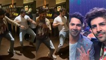 Varun Dhawan Kartik Aryan Dance Video Viral,David Dhawan Birthday पर किया Dance|*Entertainment