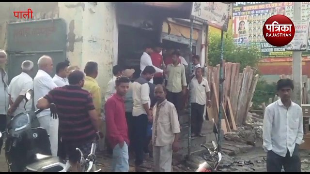 VIDEO : ऑटो पार्टस की दुकान में लगी आग, लाखों का सामान स्वाह