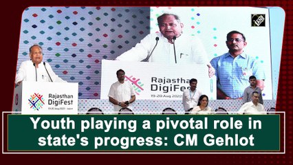 Youth playing a pivotal role in state's progress: CM Gehlot