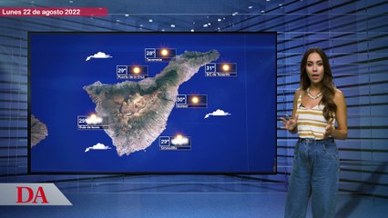 La previsión del tiempo en Canarias para el 22 de agosto de 2022