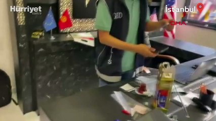 Sahte belge düzenleyen iş yerine operasyon kamerada