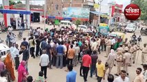VIDEO : खस्ताहाल सड़कों को लेकर फूटा गुस्सा, लोगों ने लगाया जाम, पार्षद व युवती में तीखी तकरार