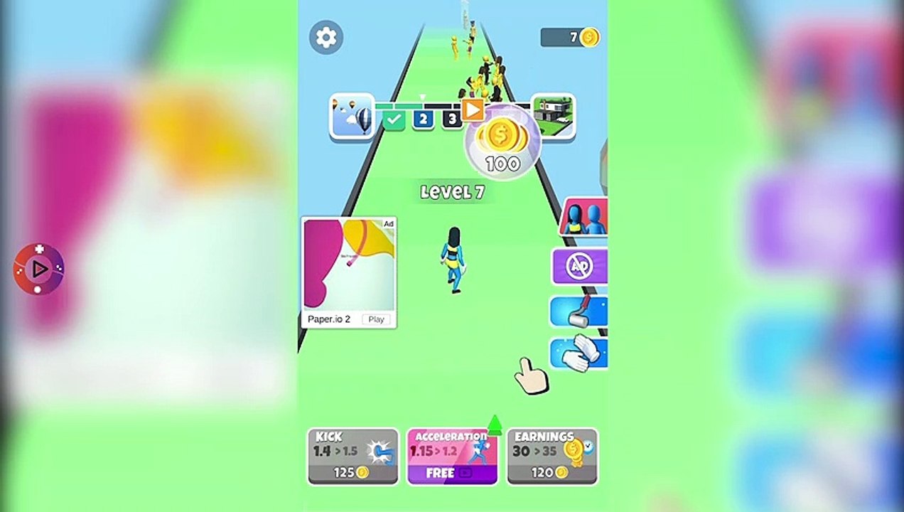 Slap and Run Android IOS GamePlay Trailer