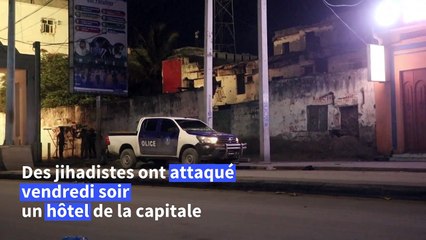 Somalie: images aux abords d'un hôtel visé par une attaque shebab