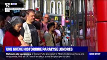 Royaume-Uni: une grève historique paralyse Londres