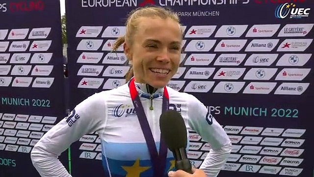 Championnats d’Europe - VTT - Loana Lecomte : C'était mon premier Championnat d'Europe et je l'ai gagné !