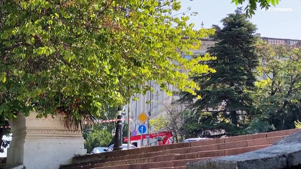 Crimée : l'état-major de la flotte russe à Sébastopol visé par une attaque au drone