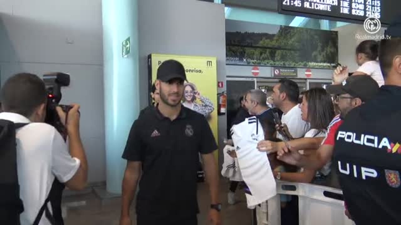 El Real Madrid ya está en Vigo para jugar contra el Celta