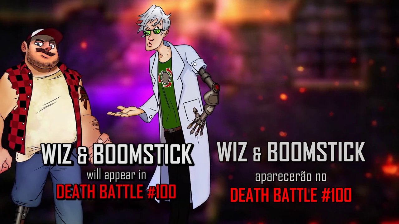 Death Battle! Extra - Apresentando Wiz e Boomstick (Legendado)