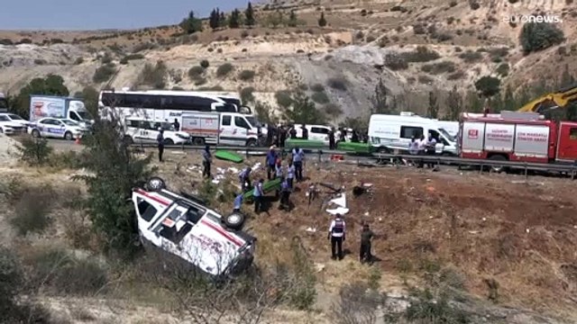 Türkei: Verkehrsunfall mit mindestens 16 Toten