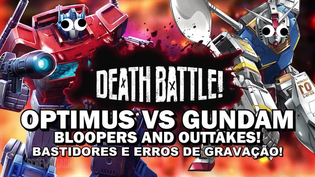Death Battle! Extra - Erros de Gravação: Optimus Vs. Gundam (Legendado)