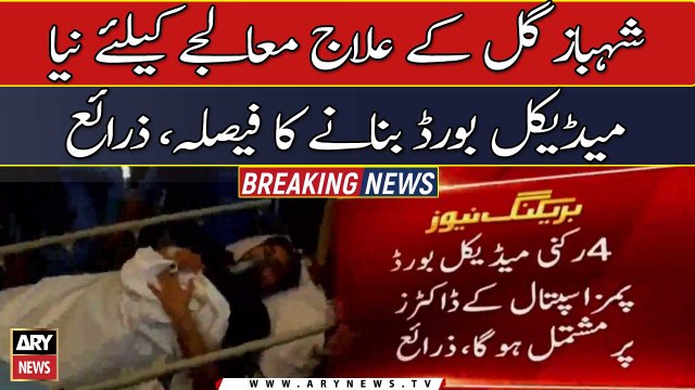 4-member PIMS board to be formed to treat Shahbaz Gill, Sources