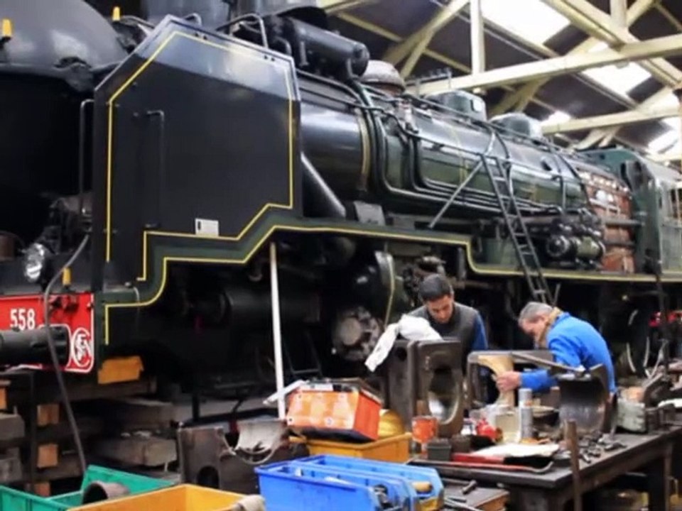 LOCOMOTIVE VAPEUR PACIFIC 231G 558 REVISION