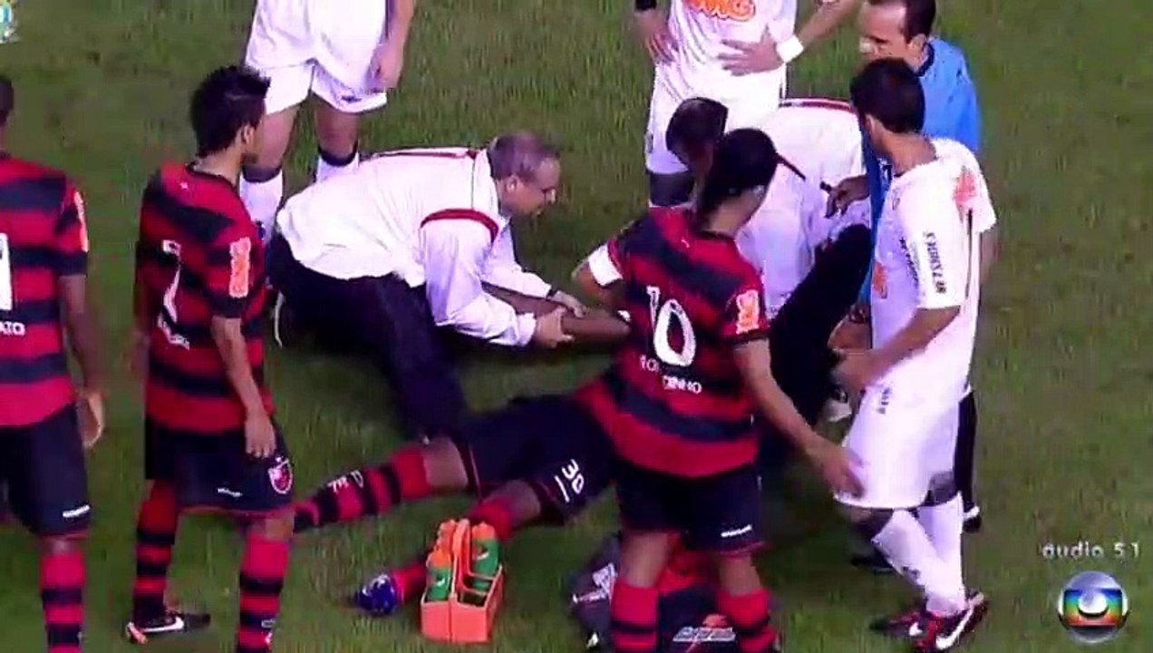 Santos 4x5 Flamengo - Segundo Tempo