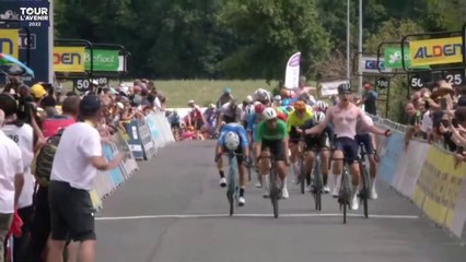 Tour de l’Avenir 2022 - Casper van Uden remporte la 2e étape au sprint