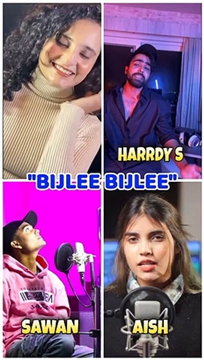Bijlee Bijlee - Harrdy Sandhu, Shiva, Sawan, & Aish #shorts