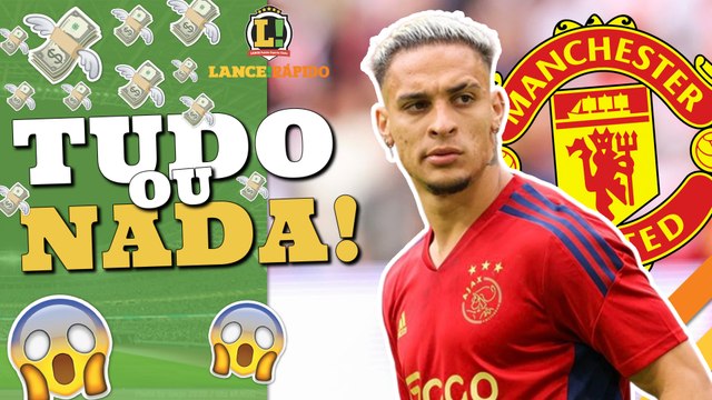 LANCE! Rápido: Nova proposta do United por Antony, Auba aceita ir pro Chelsea e Flu x Coxa no Brasileirão