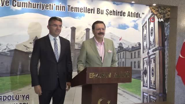 Hisarcıklıoğlu: Türkiye Odalar ve Borsalar Birliği Türk tarımına devrim niteliğinde iki önemli proje yaptı
