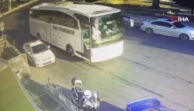 Gaziantep haberleri... Gaziantep'te kaza yapan otobüsün İstanbul Otogarından çıkış anına ilişkin yeni görüntüler ortaya çıktı