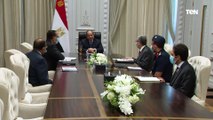 الرئيس السيسي يجتمع برئيس الوزراء ووزير الكهرباء ومستشار رئيس الجمهورية للتخطيط العمراني