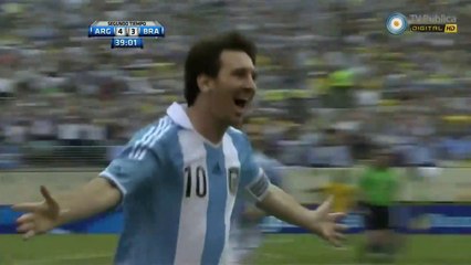 Messi Incredible Goal Vs Brazil 2011