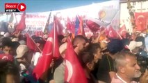 Bülent Arınç, Erdoğan'ın davetlisi olarak açılış töreninde konuşma yaptı