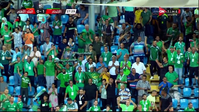 مورو ساليفو يتقدم للاتحاد السكندرى بالهدف الأول في شباك البنك