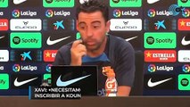 Xavi: «Necesitamos salidas para poder inscribir a Koundé y seguimos esperando»