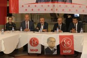 Bolu haberleri! MHP heyeti Bolu'da 