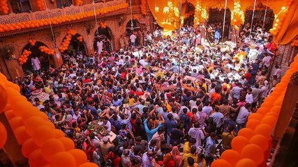 2 die of suffocation in Mathura's Bankey Bihari temple on Janmashtami