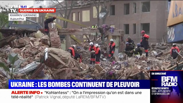 Guerre en Ukraine: les bombes russes continuent de pleuvoir sur Kharkiv