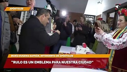 “Rulo es un emblema para nuestra ciudad”