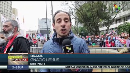 Brasil: Expresidente Lula da Silva se reúne con sus seguidores en Sao Paulo