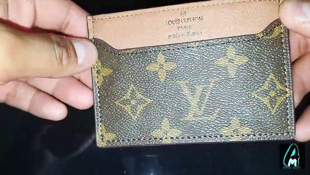 How to Spot Fake LV Louis Vuitton Card Holder