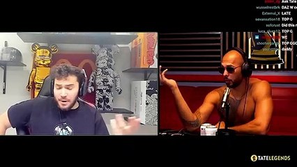 Andrew Tate on Being BANNED on Instagram (Adin Ross Stream)