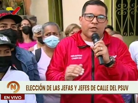 Un total de 1.351 calles en Antímano participan en la elección de los jefes de calle del PSUV