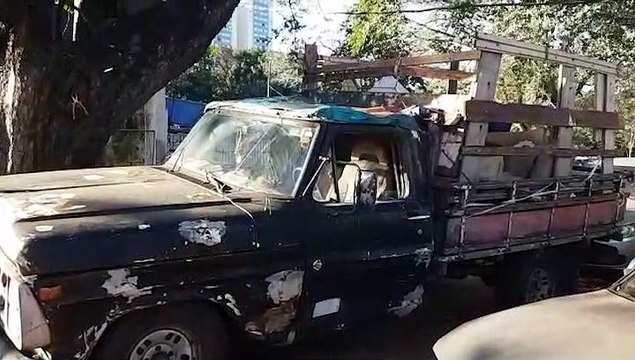 Caminhão utilitário é recuperado pela Guarda Municipal no Bairro Alto Alegre