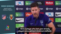 Simeone praises 'complete' Griezmann