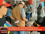 Militantes del PSUV en Sucre participaron en la escogencia de nuevos liderazgos de base
