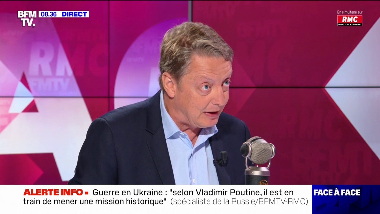 Michel Eltchaninoff, spécialiste de la Russie, sur Vladimir Poutine: "C'est un homme qui ne veut pas perdre la face vis-à-vis de son peuple"